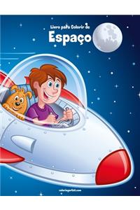 Livro para Colorir de Espaço