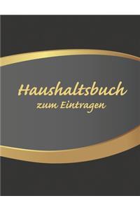 Haushaltsbuch zum Eintragen