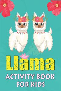 Llama Activity Book for Kids