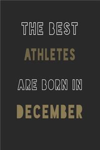 The Best athletes are Born in December journal