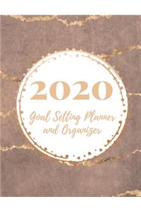 2020 Goal Setting Planner and Organizer