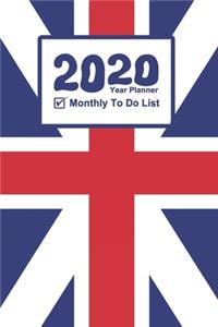 My To Do List - Year Planner 2020