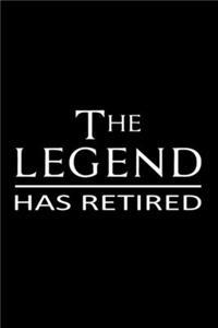 A Legend has retired