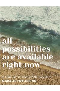 All possibilities are available right now