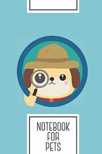 Notebook for Pets