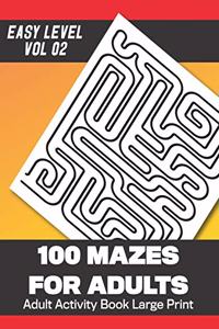 100 Mazes for Adults