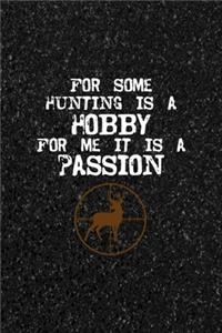 For Some Hunting Is A Hobby For Me It Is A Passion