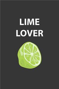 Lime Lover Notebook