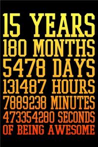 15 Years Of Being Awesome