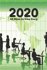 2020 A5 Week to View Diary