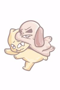 Fighting Cat Notebook