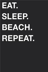 Eat Sleep Beach Repeat