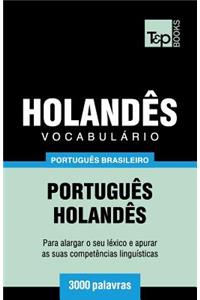 Vocabulário Português Brasileiro-Holandês - 3000 palavras