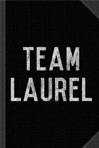 Team Laurel Journal Notebook