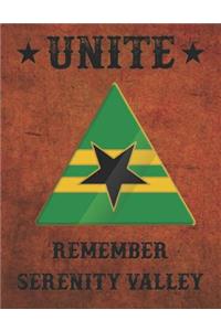 Unite Remember Serenity Valley Firefly Serenity Journal Notebook