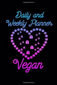 Daily & Weekly Planner Vegan