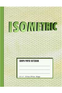 Isometric Graph Paper Notebook