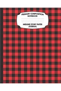 Primary Composition Notebook Midline Story Paper Journal