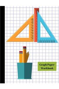 Cool Designs Math 4x4 Quad Graph Paper Workbook
