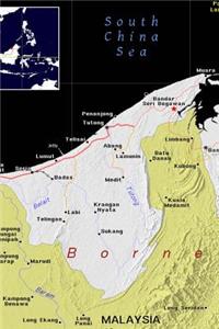 Modern Day Color Map of Brunei Journal