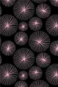 Journal Notebook Watercolor Dandelion Puff Balls Pattern 5