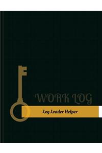 Log Loader Helper Work Log