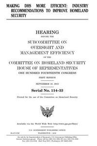 Making DHS more efficient
