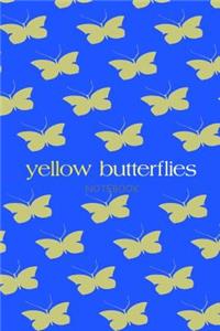 Yellow Butterflies Notebook