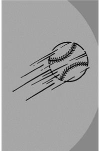Baseball Journal Notebook - Lined Pages
