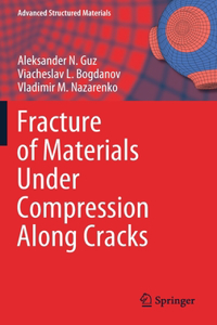 Fracture of Materials Under Compression Along Cracks