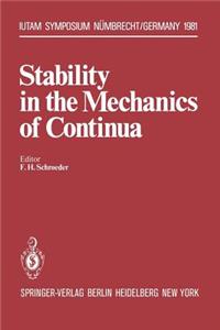 Stability in the Mechanics of Continua