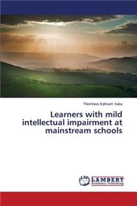 Learners with mild intellectual impairment at mainstream schools