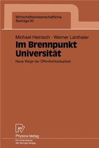 Im Brennpunkt Universität
