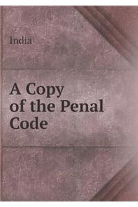 A Copy of the Penal Code