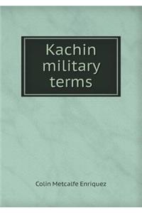 Kachin Military Terms