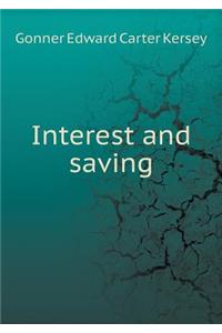 Interest and Saving