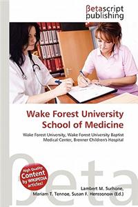 Wake Forest University School of Medicine