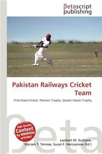 Pakistan Railways Cricket Team