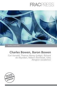 Charles Bowen, Baron Bowen