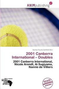 2001 Canberra International - Doubles