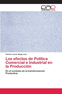 efectos de Política Comercial e Industrial en la Producción