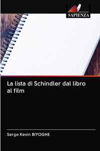La lista di Schindler dal libro al film