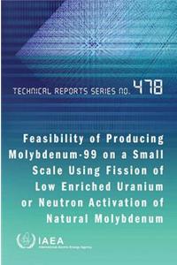 Feasibility of Producing Molybdenum-99 on a Small Scale Using Fission of Low Enriched Uranium or Neutron Activation of Natural Molybdenum