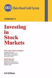 Investing in Stock Markets (CBCS) (3rd Edition Januray 2019)