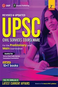 UPSC Civil Services Courseware for Preliminary & Main Examinations (10 Books)