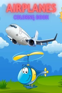 Airplanes Coloring Book