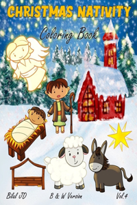 Christmas Nativity Coloring Book