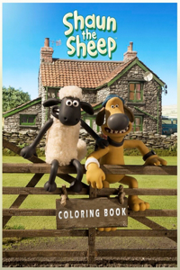 Shaun The Sheep Coloring Book