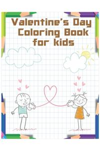 Valentine's Day Coloring Book For Kids