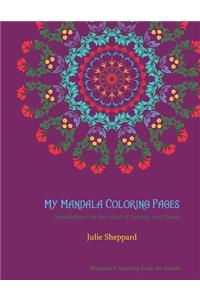 My Mandala Colouring Pages